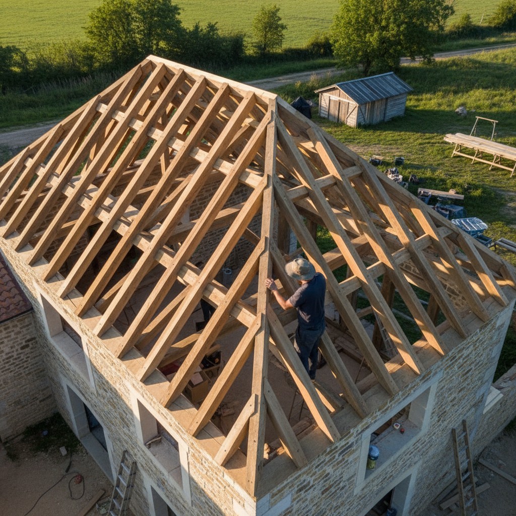 Projet de Charpentier - Photo 2